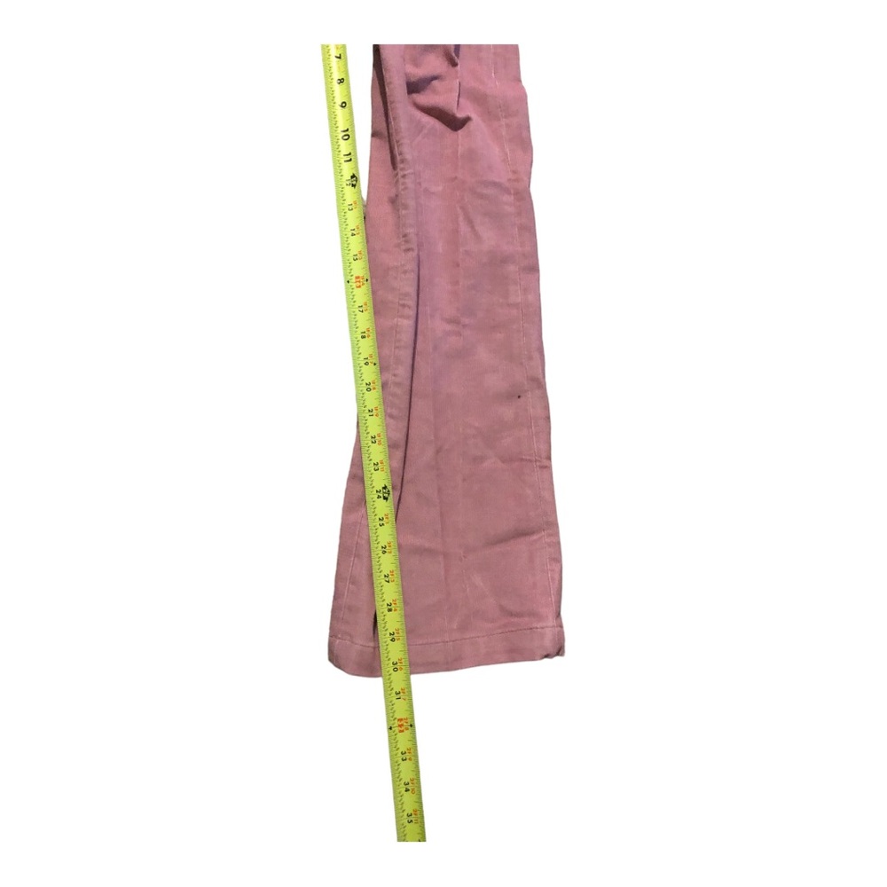 Dickies Women's pink Halleyville Regular Fit Wide Leg Corduroy‎ Pants size 0R - Picture 9 of 10
